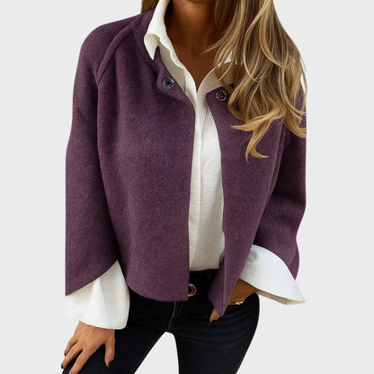 Eleganter Kurzmantel Damen Warm