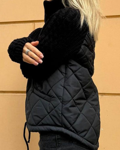Kaschmir Strickjacke Freizeit Reißverschluss - IdealeKleiden
