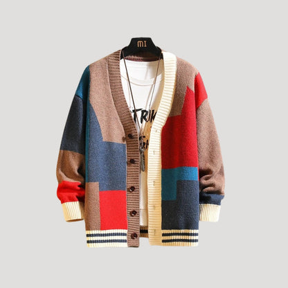 Damen Cardigan Frühling Farbenfroh Knöpfe