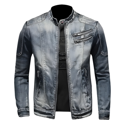 Modische Männer Jeansjacke Trendy Style