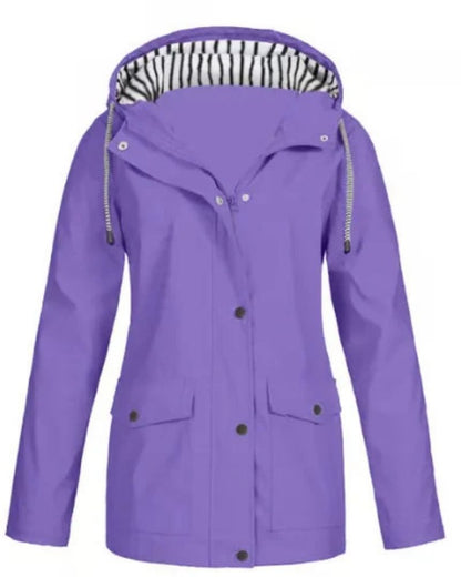 Wasserdichte Outdoorjacke Winddicht Damen