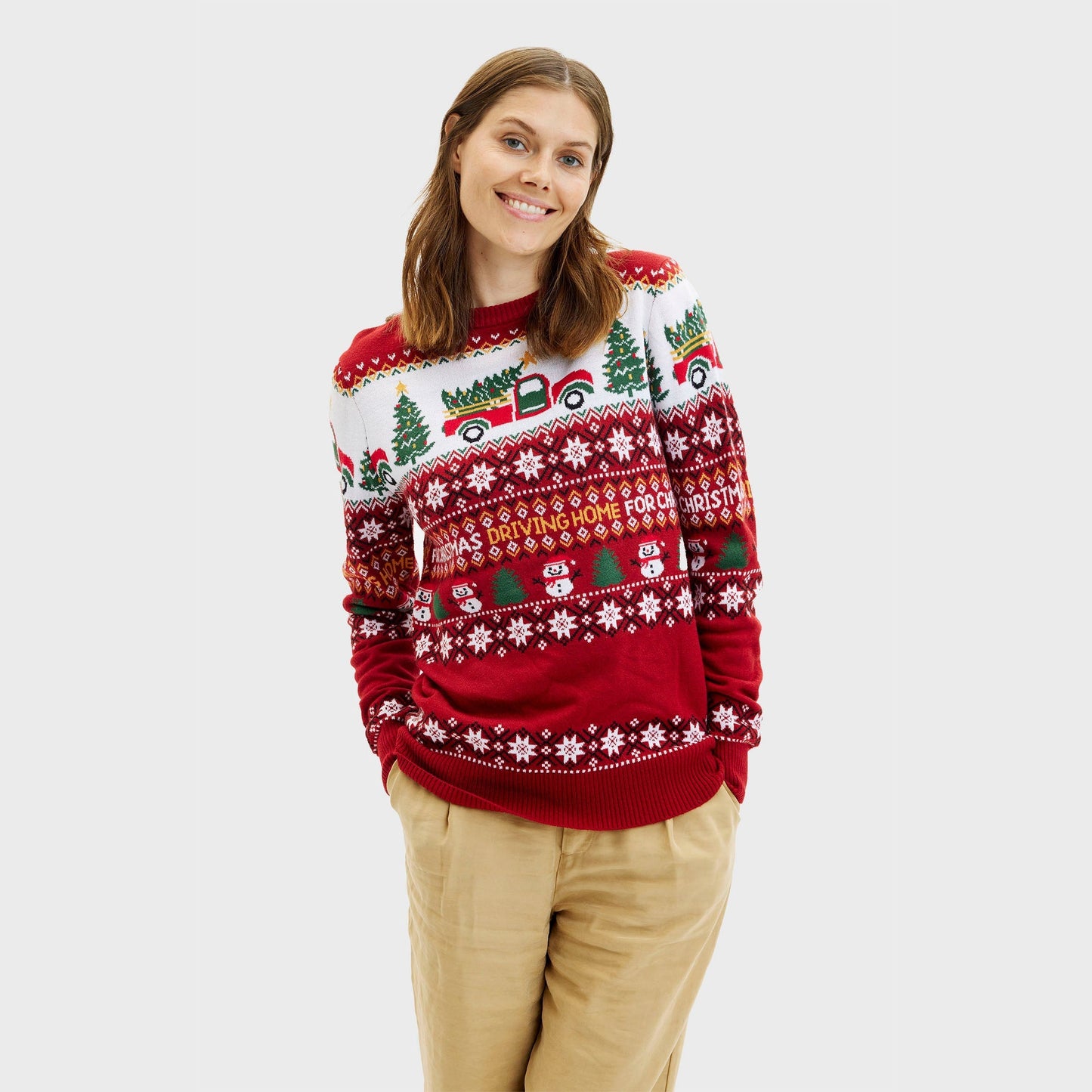 Weihnachtskleid Frau Festlich - IdealeKleiden