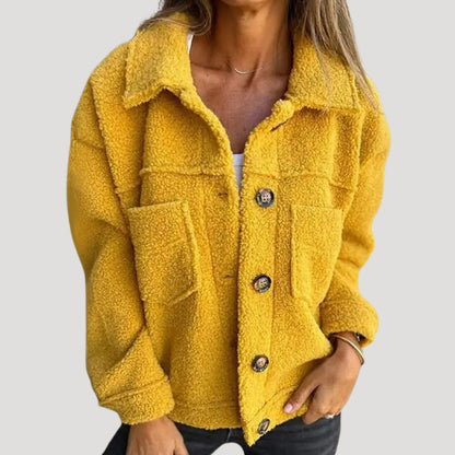Modische Teddyjacke Weich Fleece