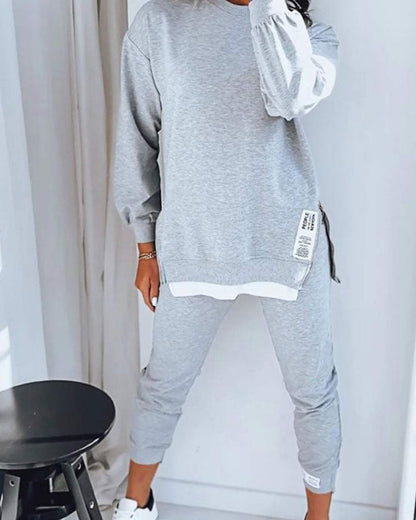 Modisches Zweiteiler Set Sweater Hose