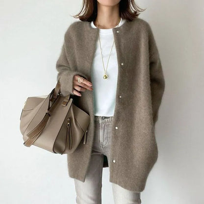 Warme Merinowolle Jacke Damen