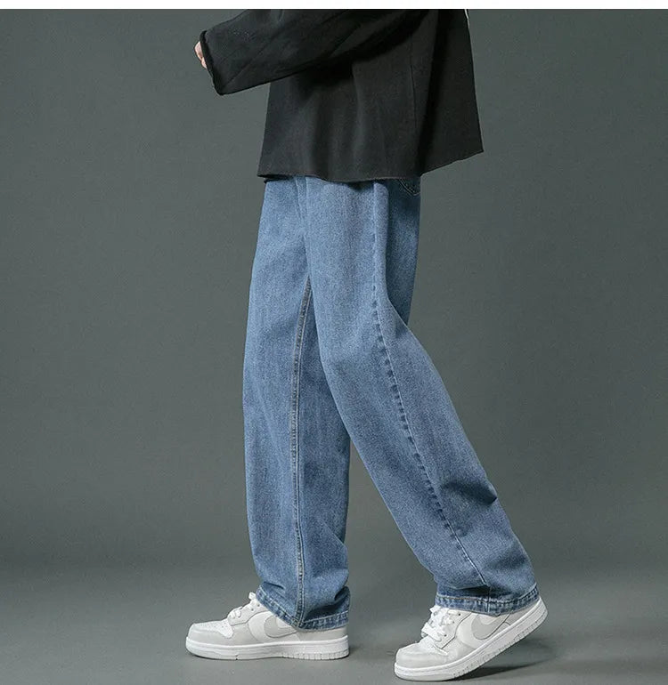 Retro Jeanshose Baggy Stil