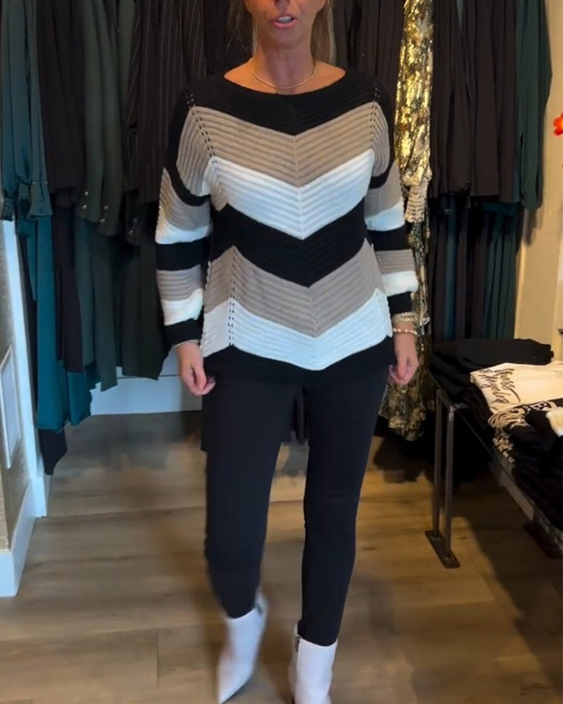 Damen Pullover Elegante Wintermode