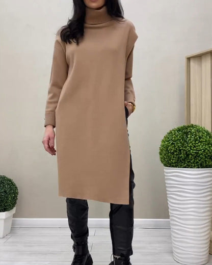 Elegante Kleider Mit Seiten Schlitz - IdealeKleiden