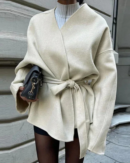 Stylische Tweed-Jacke Freizeitlook