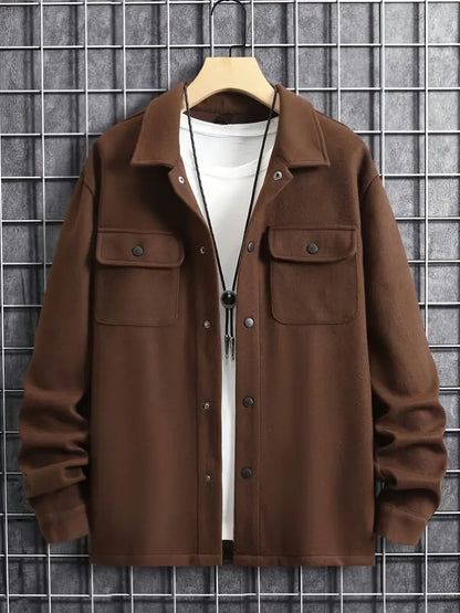 Herren Jacke Robust Mit Taschen