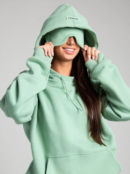 Reise Hoodie Bequem Flugdesign