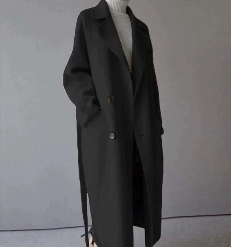 Damen Oversized Wintermantel Elegant
