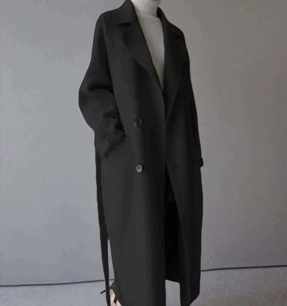 Damen Oversized Wintermantel Elegant