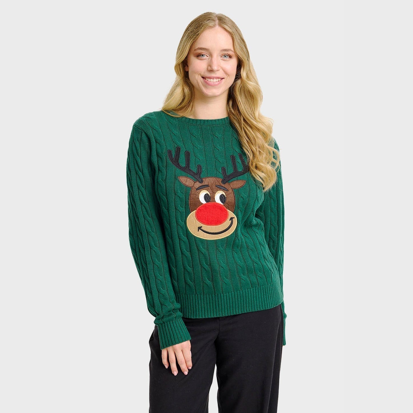 Weihnachtspullover Damen Modern Design - IdealeKleiden