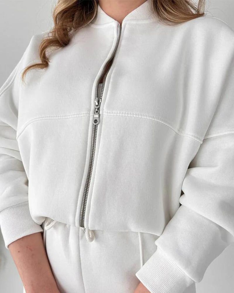 Gemütliches 2-Teil Outfit Set - IdealeKleiden