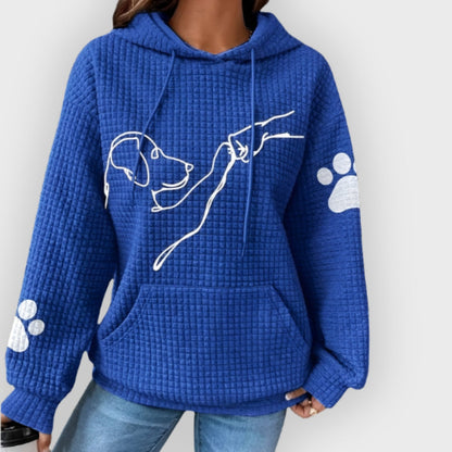 Kapuzenpullover Mit Kängurutasche Trendy - IdealeKleiden