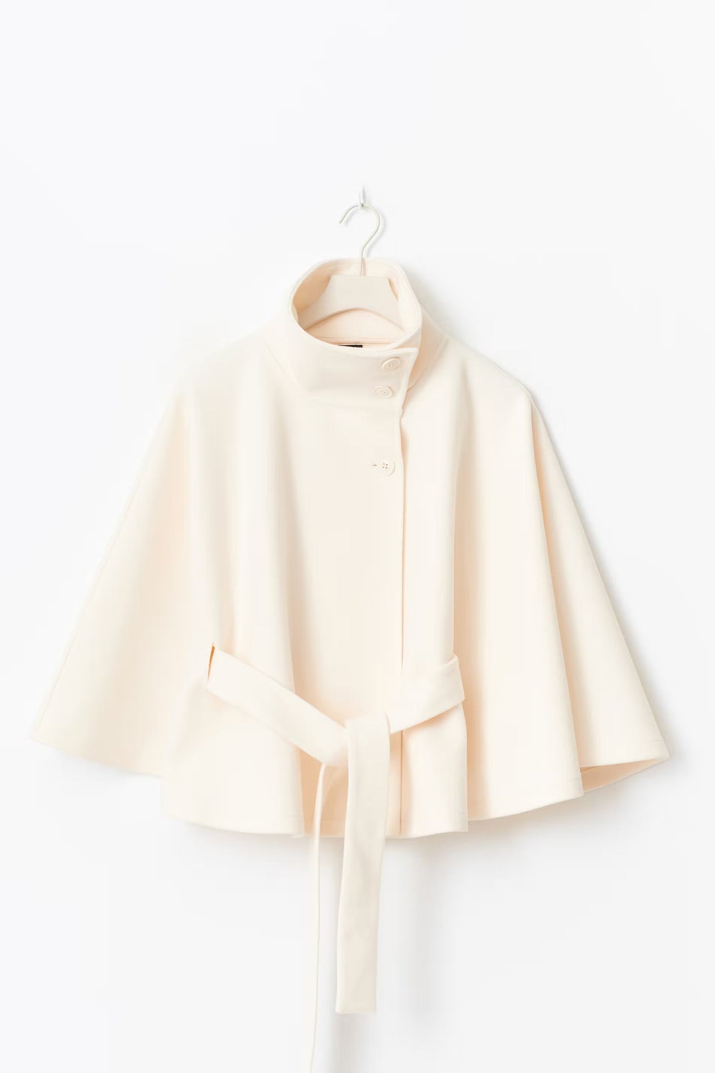 Große Damen Manteljacke mit Gürtel Übergröße - IdealeKleiden