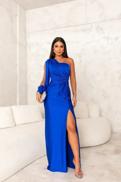 Elegantes Damen-Kleid One-Shoulder-Design