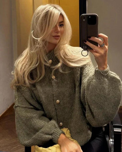 Bequemer Cardigan Gemütlich Locker