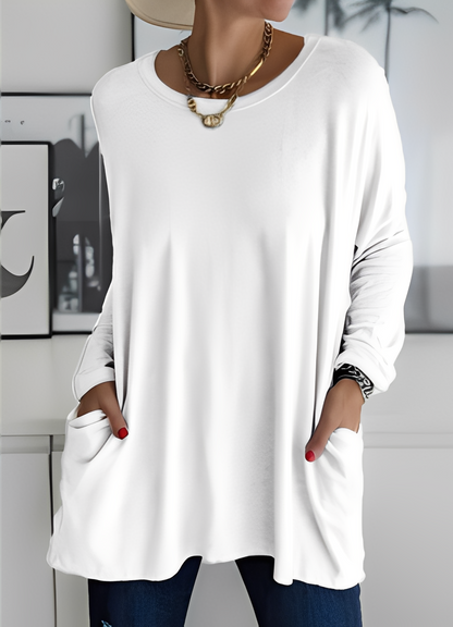 Damen Pullover Lässig Entspannt Modern