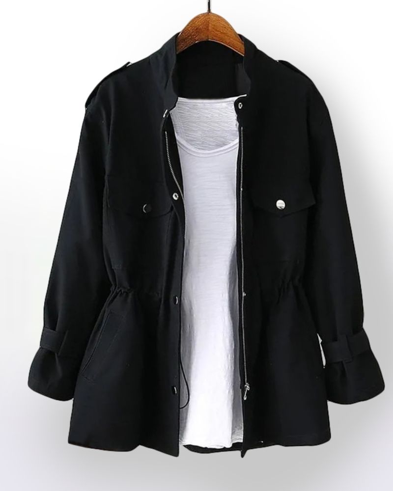 Elegante Damen Trenchcoat Modell
