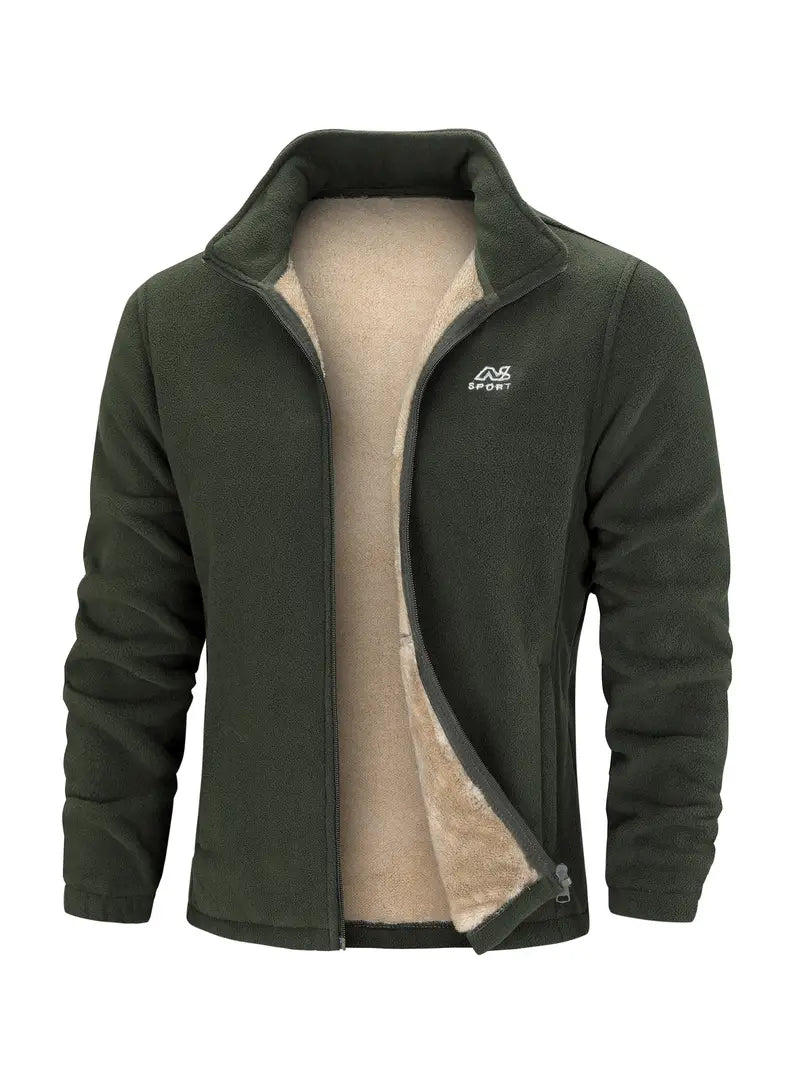 Herren Winterjacke Luxus Pelzverkleidung - IdealeKleiden