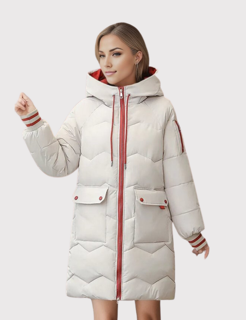 Sicily - Warme Winterjacke Damenschwarz