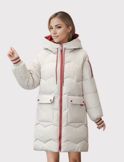 Sicily - Warme Winterjacke Damenschwarz