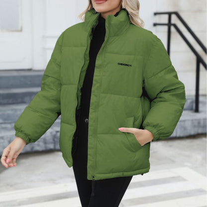 Winddichte Pufferjacke Baumwolle Warm