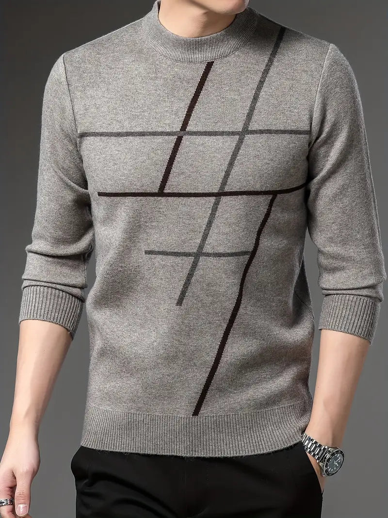 Felix - Bequemer Rundhals Pullover Herren