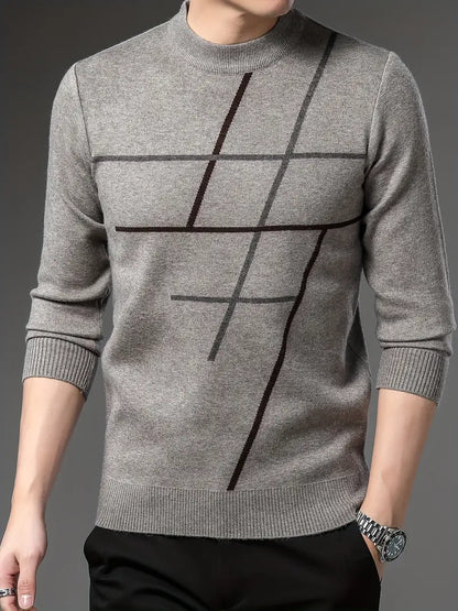 Felix - Bequemer Rundhals Pullover Herren