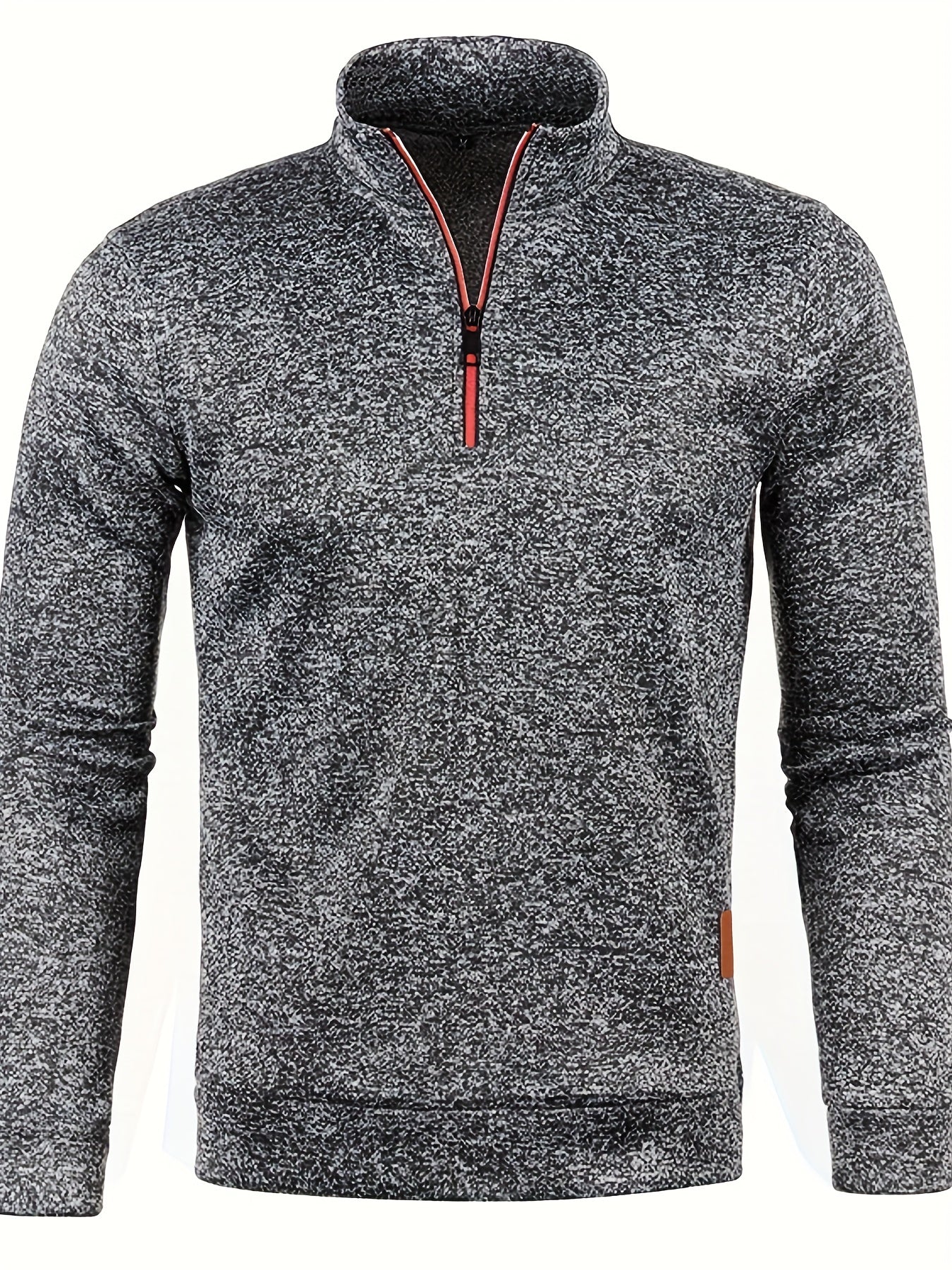 Herren Pullover Warm Reißverschluss Winter