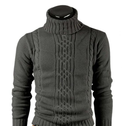 Strickpullover Warm Rollkragen Damen