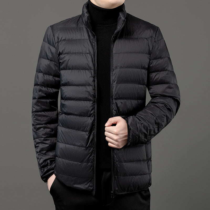 Herren Pufferjacke Slim Fit Leicht