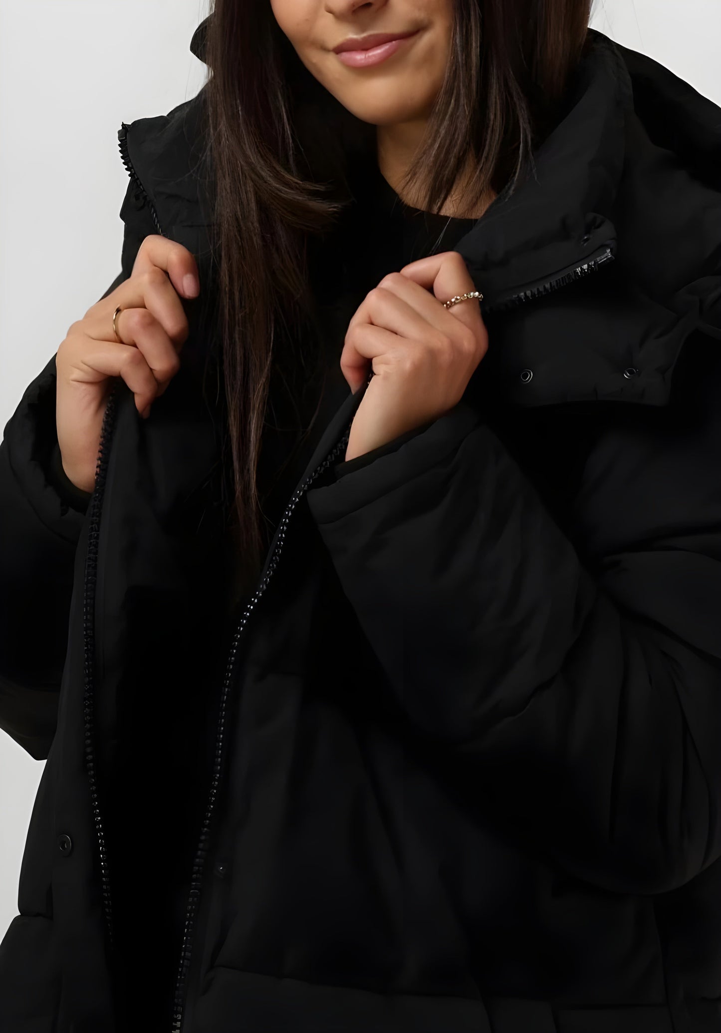 Warmgefütterte Winterjacke Damen