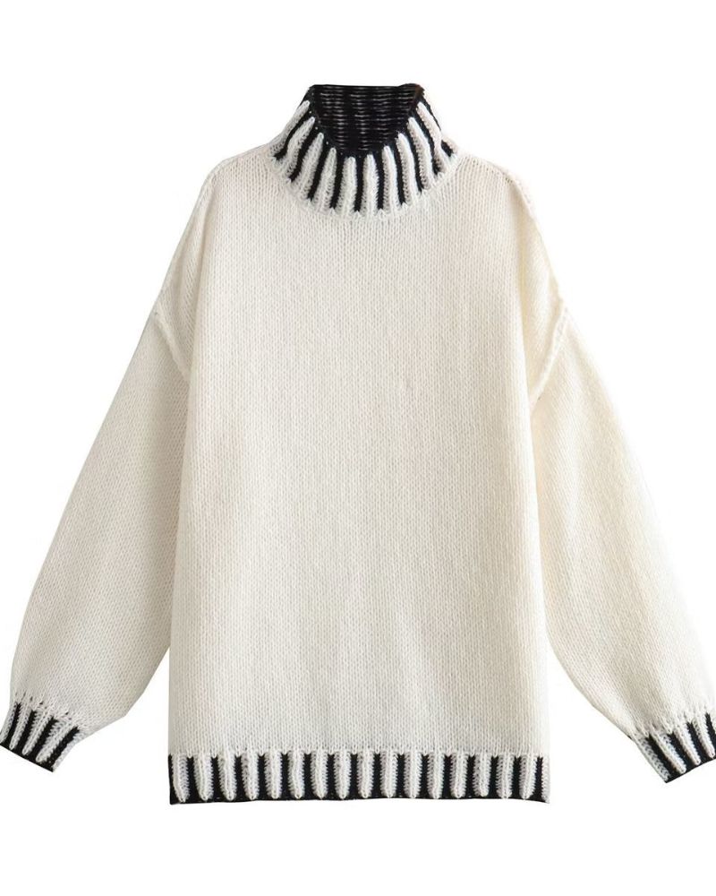 Damenschal und Poncho Strick
