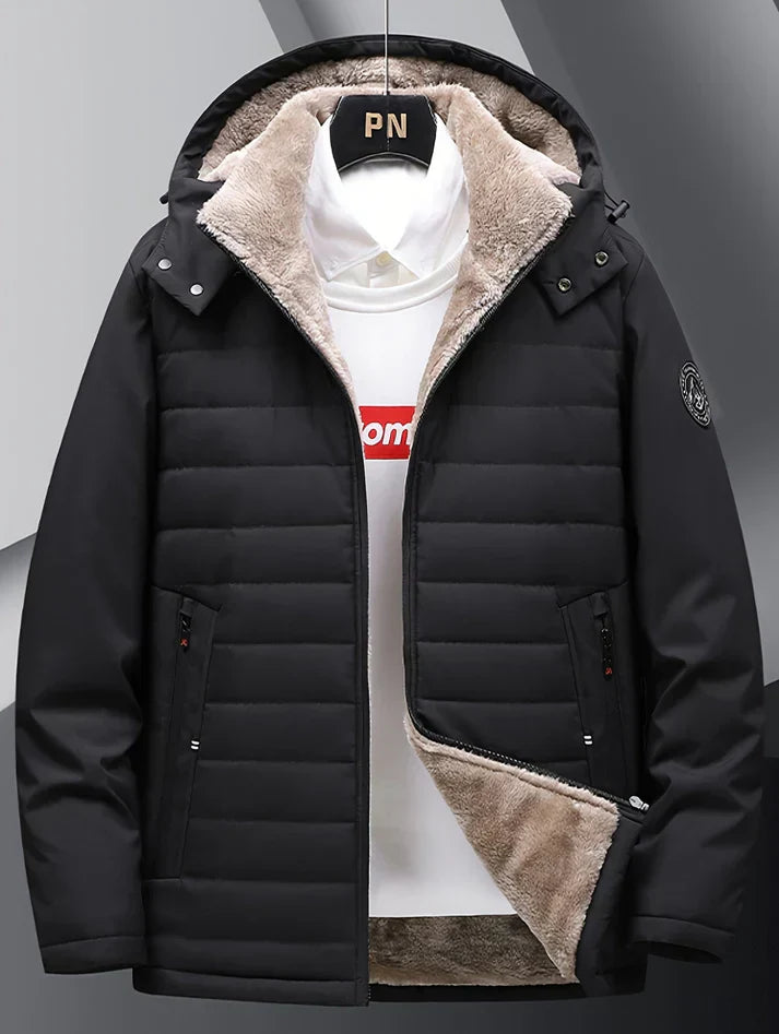 Herren Winterjacke Warm Stylisch - IdealeKleiden