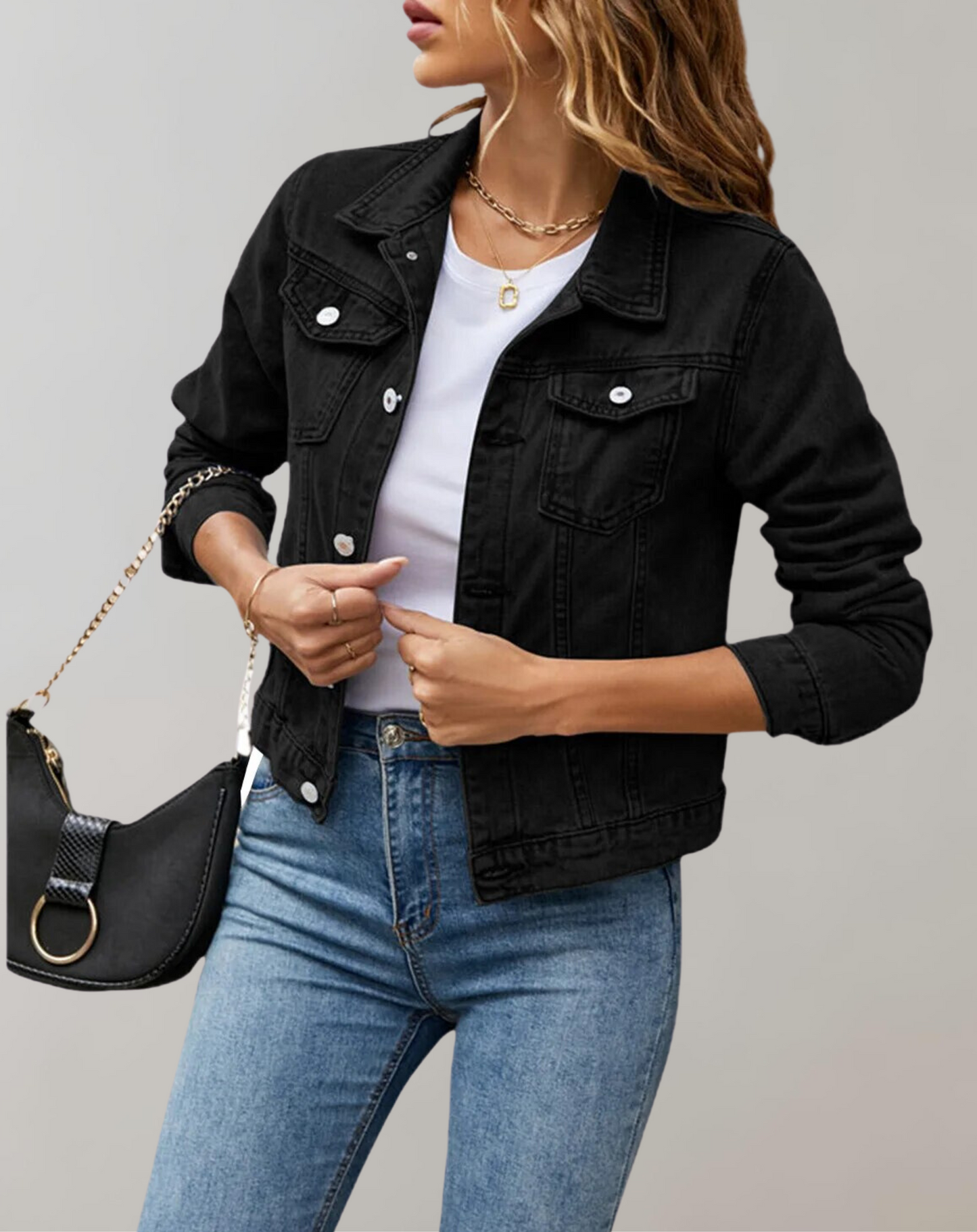Elegante Frauenbluse Lässig Langarm
