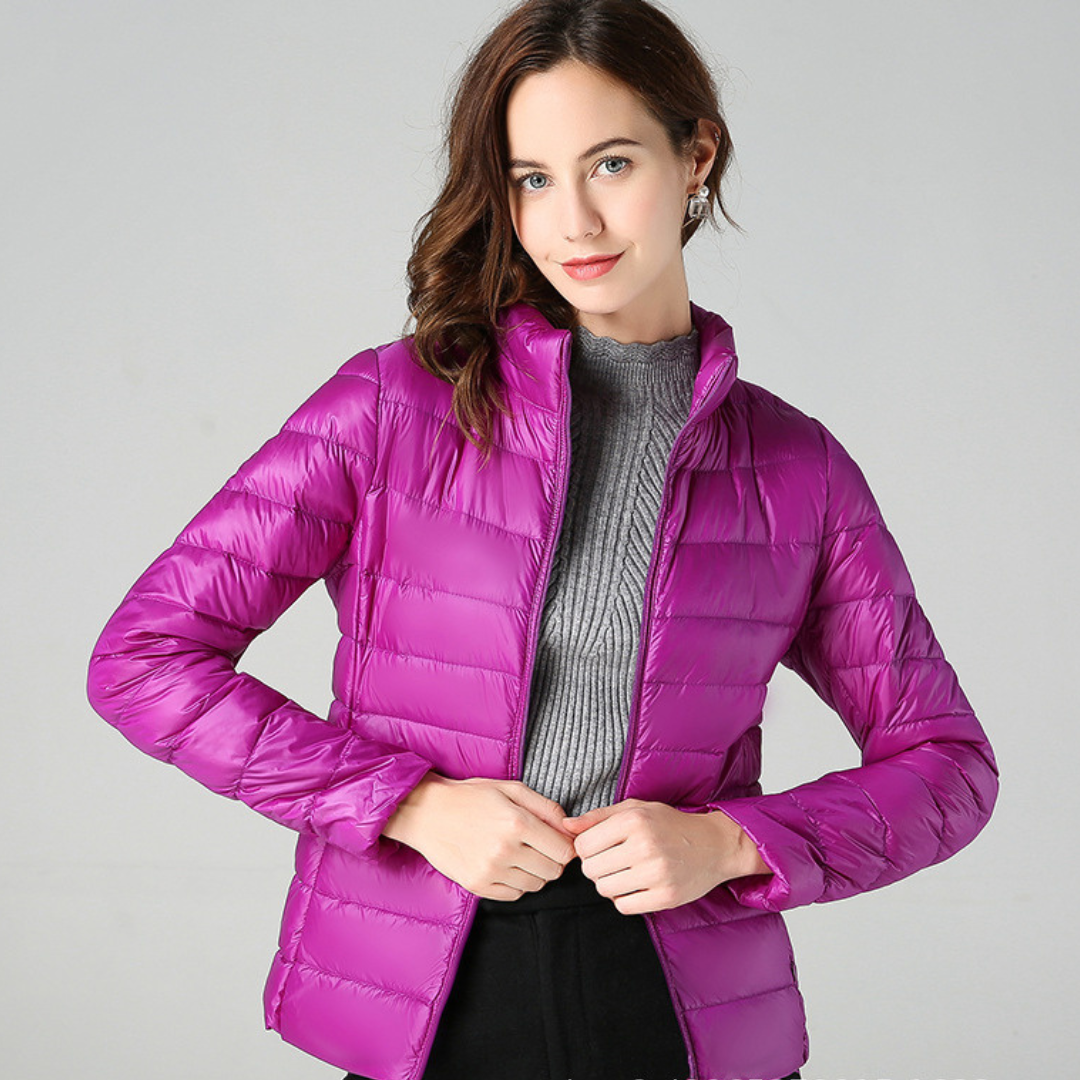 Damenjacke Leicht Übergangsjacke Moderne Schnitt