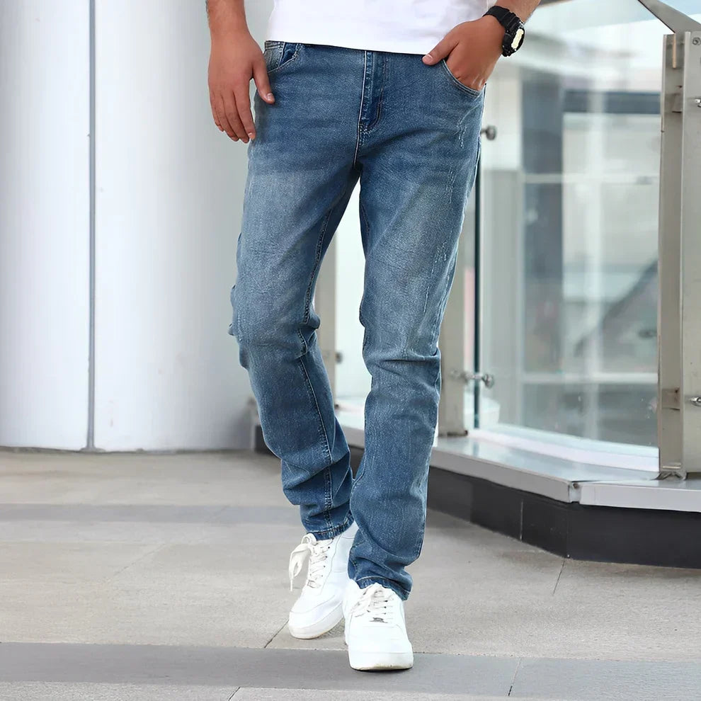 Herren Skinny Jeans Stretch Denim - IdealeKleiden