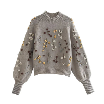 Eleganter Strickpullover Damen Modern