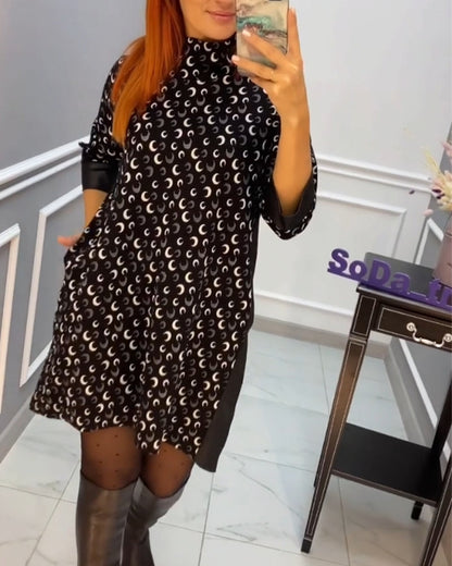 Sommerkleid Schmetterling Muster Frauenkleid