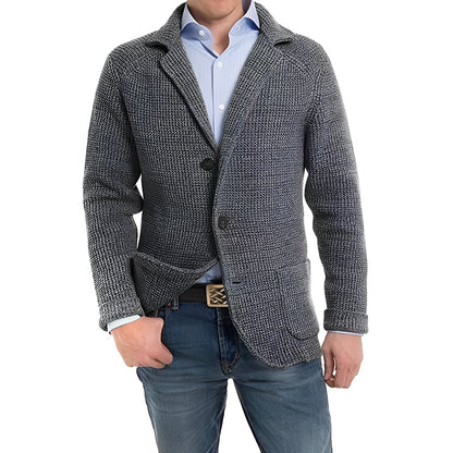 Stilvolle Herrenjacke mit Klapptaschen