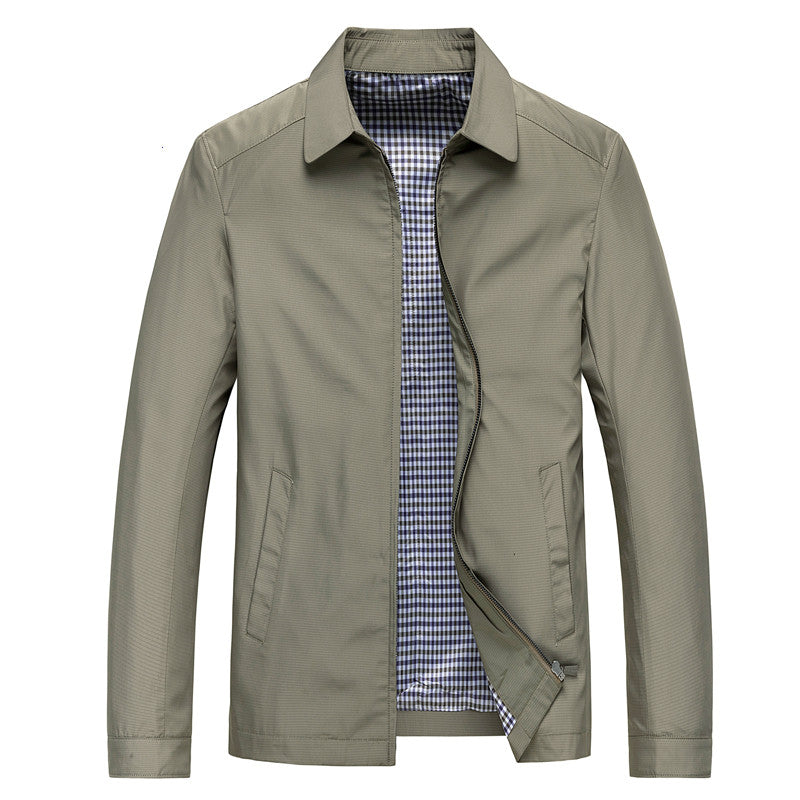 Stylische Herrenjacke Elegant Revers