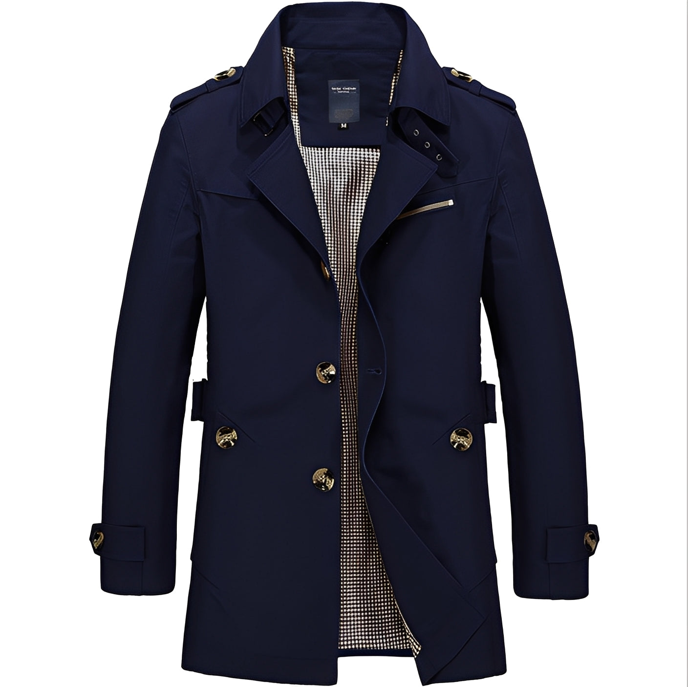 Praktische Herrenjacke Lässig Mittellang