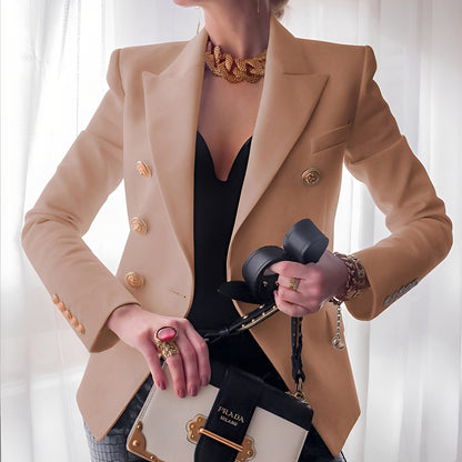 Eleganter Damenblazer mit Knöpfen Classic Design