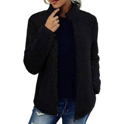 Warme Fleecejacke Damen Softshell