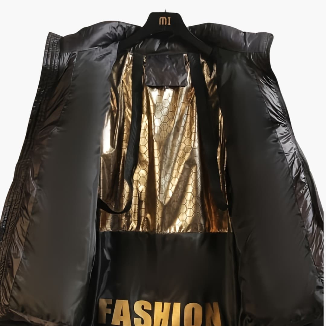Herren Winterjacke Warm Dick Isoliert mit Kapuze - IdealeKleiden