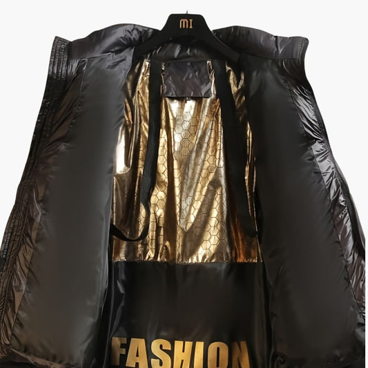 Herren Winterjacke Warm Dick Isoliert mit Kapuze - IdealeKleiden