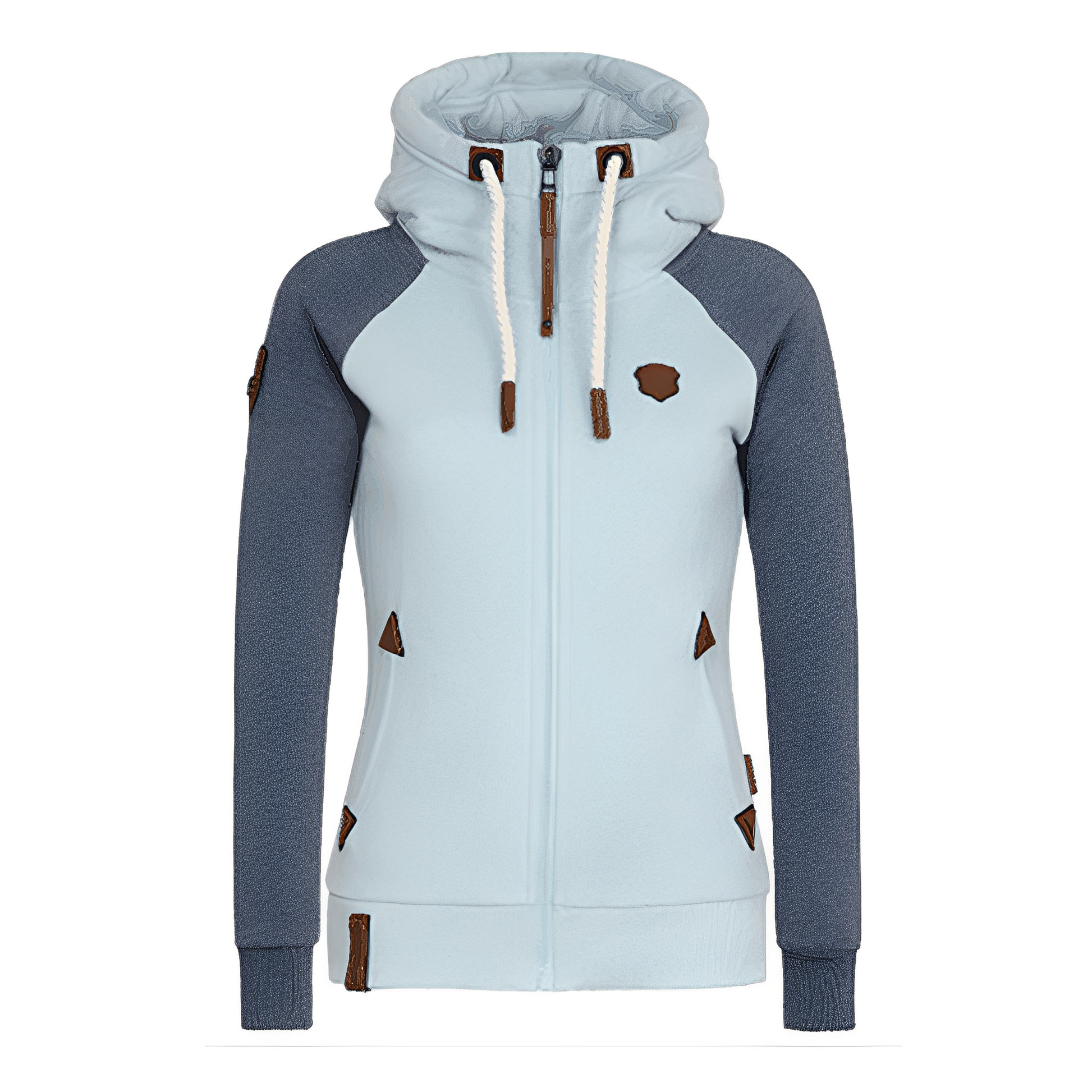 Damenschleifchen Hoodie Mit Kordelzug - IdealeKleiden